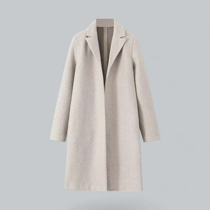 Eleganter Damen Trenchcoat Offener Style