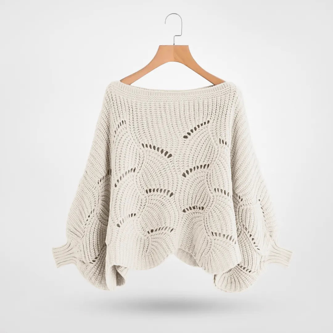 Weicher Batwing Pullover Damen Sweater