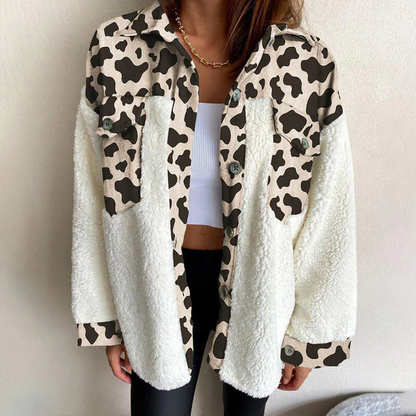 Weiche Fleece Jacke Damen Nia