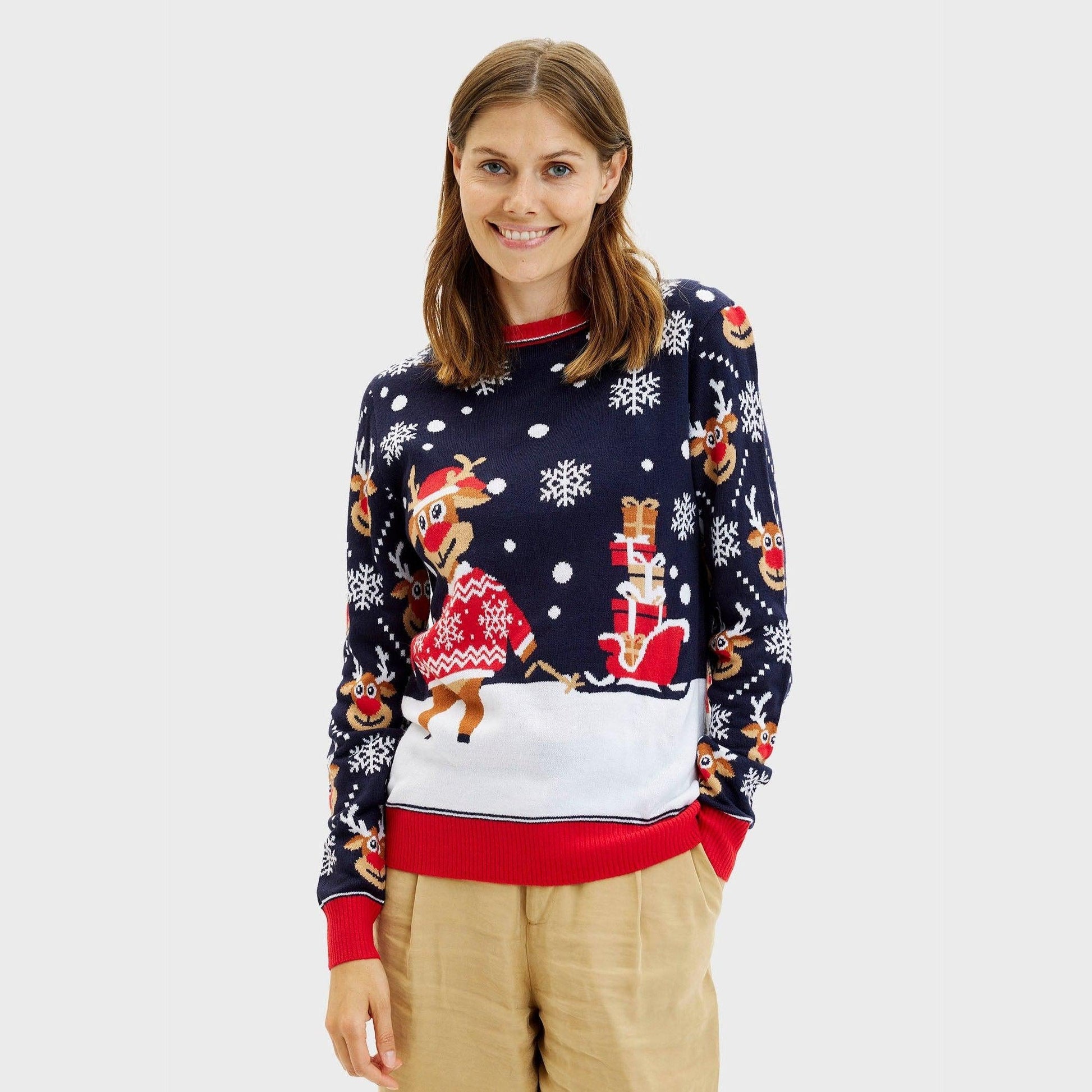 Weihnachtspullover Damen Geschenkidee - IdealeKleiden