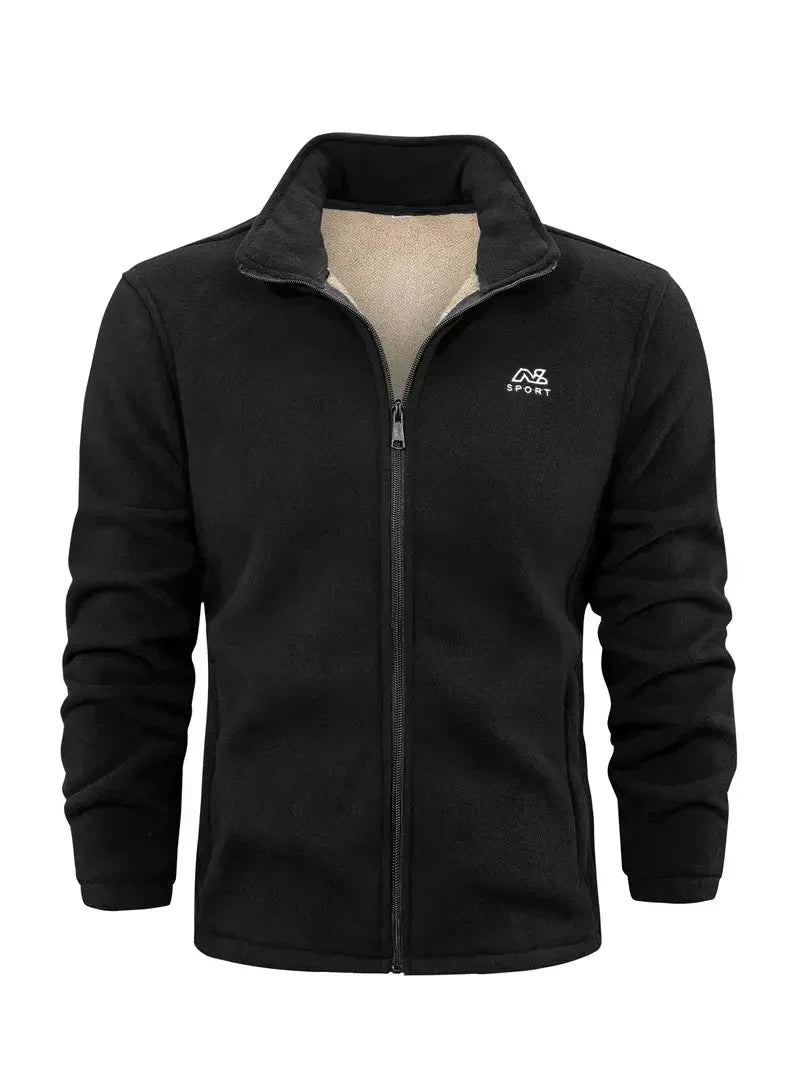 Herren Fleecejacke Warm Isoliert Funktionell