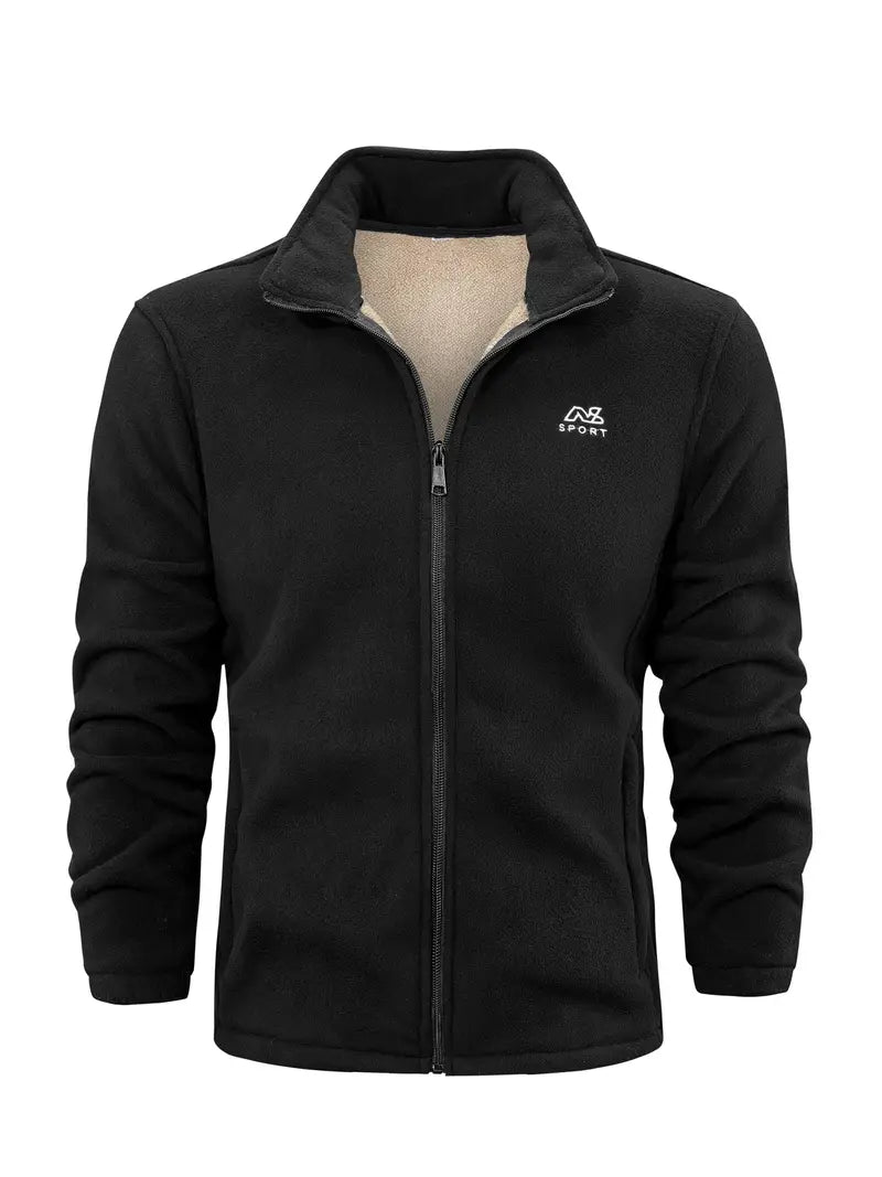 Herren Winterjacke Luxus Pelzverkleidung