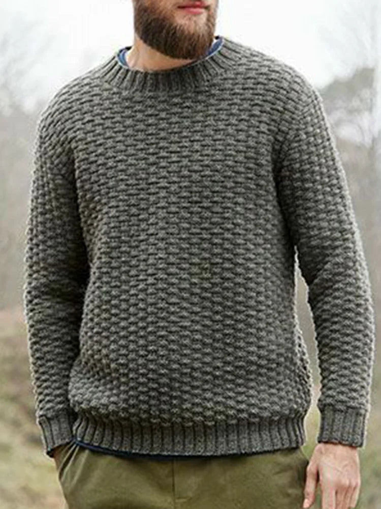 Jovan - Pullover mit 3D-Muster - IdealeKleiden