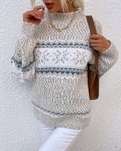Retro Sweater Damen Vintage Style