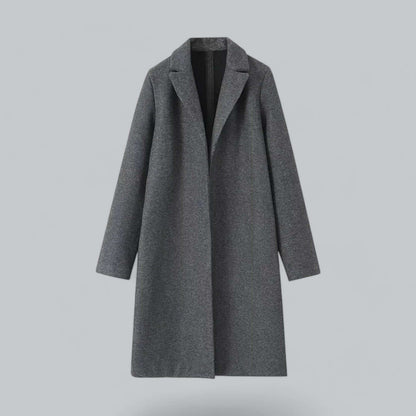 Eleganter Damen Trenchcoat Offener Style