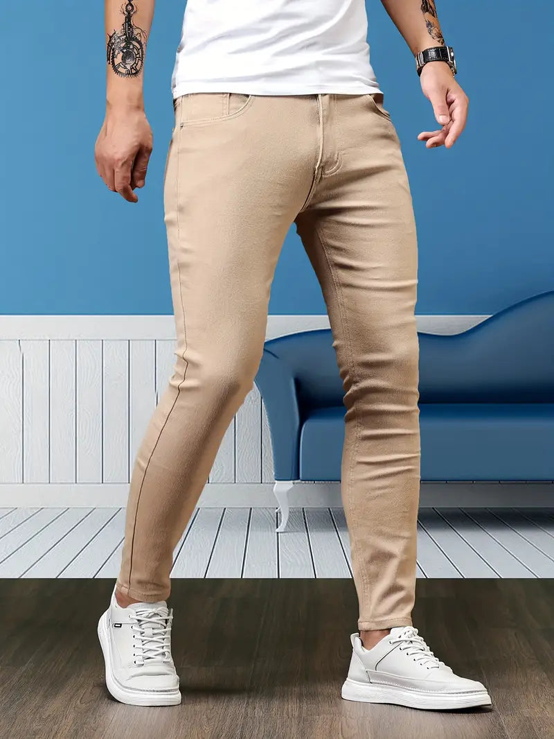Cooler Frühling Jeans Trendy Männerhose - IdealeKleiden