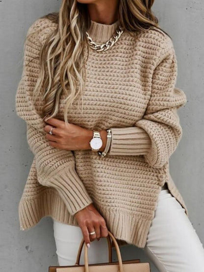 Weiches Strickkleid | Damenpullover Elegant Geschnitten