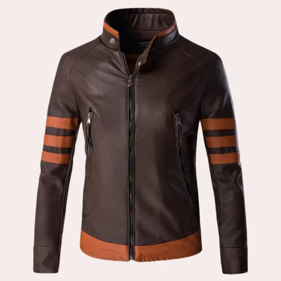 Stilvolle Lederjacke für Männer - IdealeKleiden