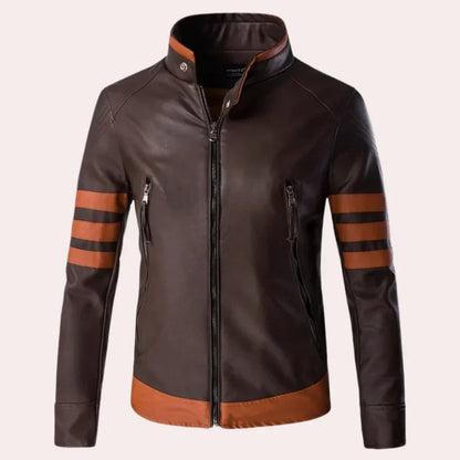 Stilvolle Lederjacke für Männer - IdealeKleiden