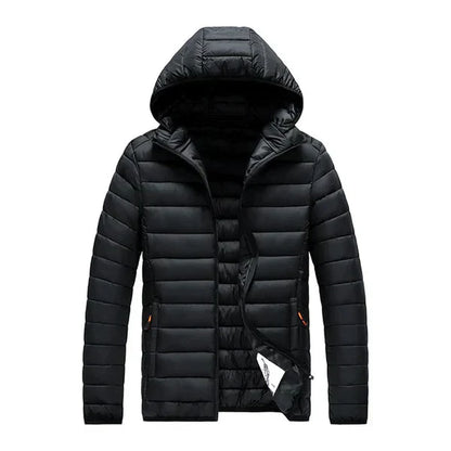Wasserdichte Herrenjacke Lang Reißverschluss