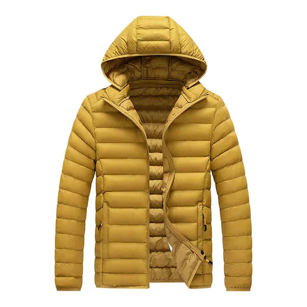 Wasserdichte Herrenjacke Lang Reißverschluss