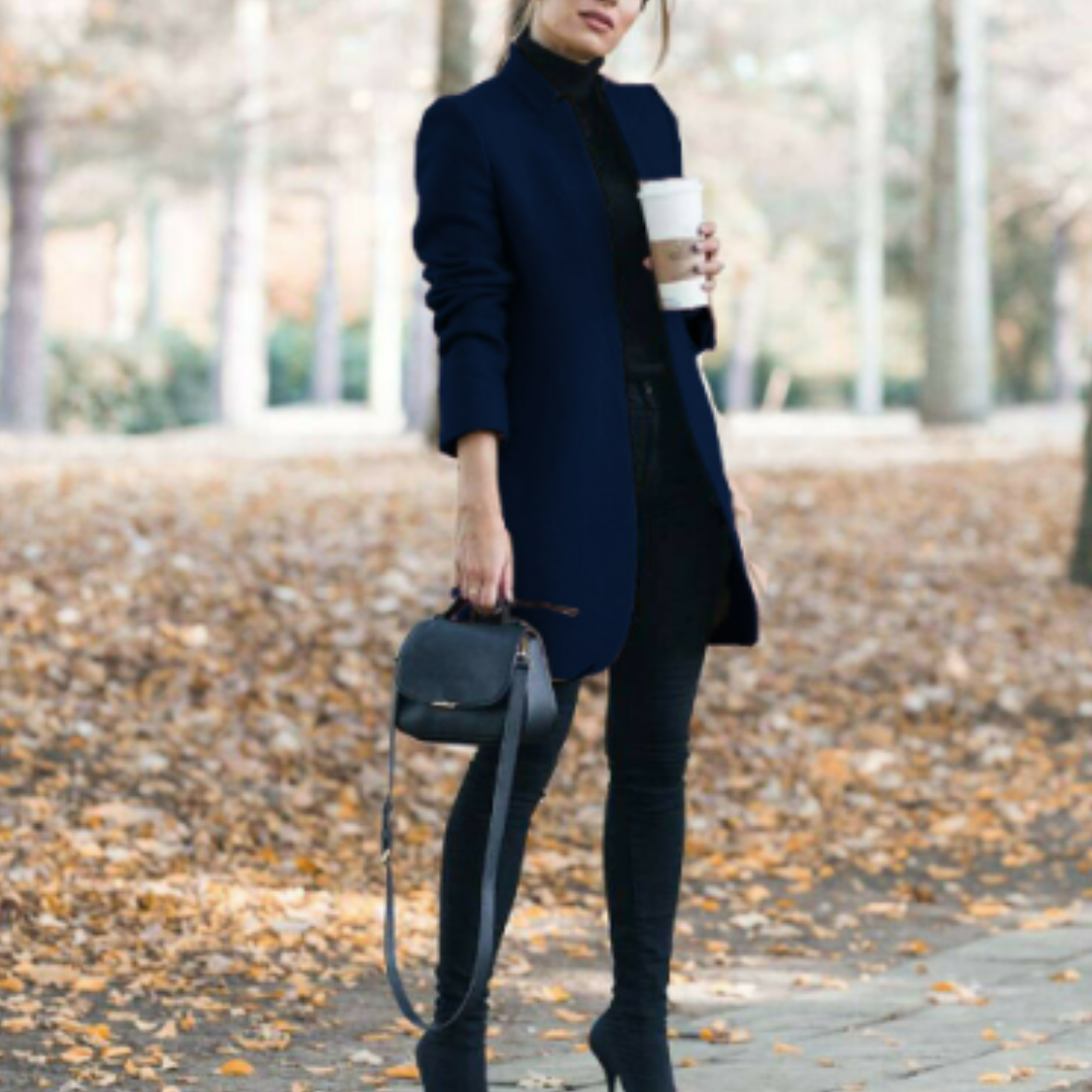 Eleganter Damen Wintermantel Zeitlos Chic