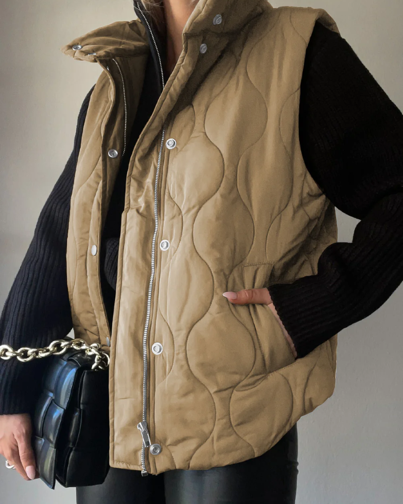 Große Größen Pufferjacke Damen