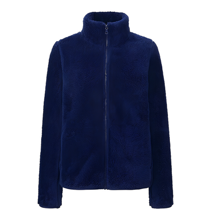 Modische Damenweste Fleece Reißverschluss