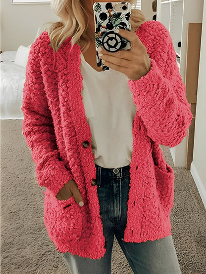 Bequemer Damen Cardigan Lässig Chic