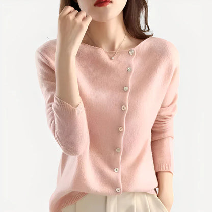 Stylische Damenstrickjacke Warm Elegant