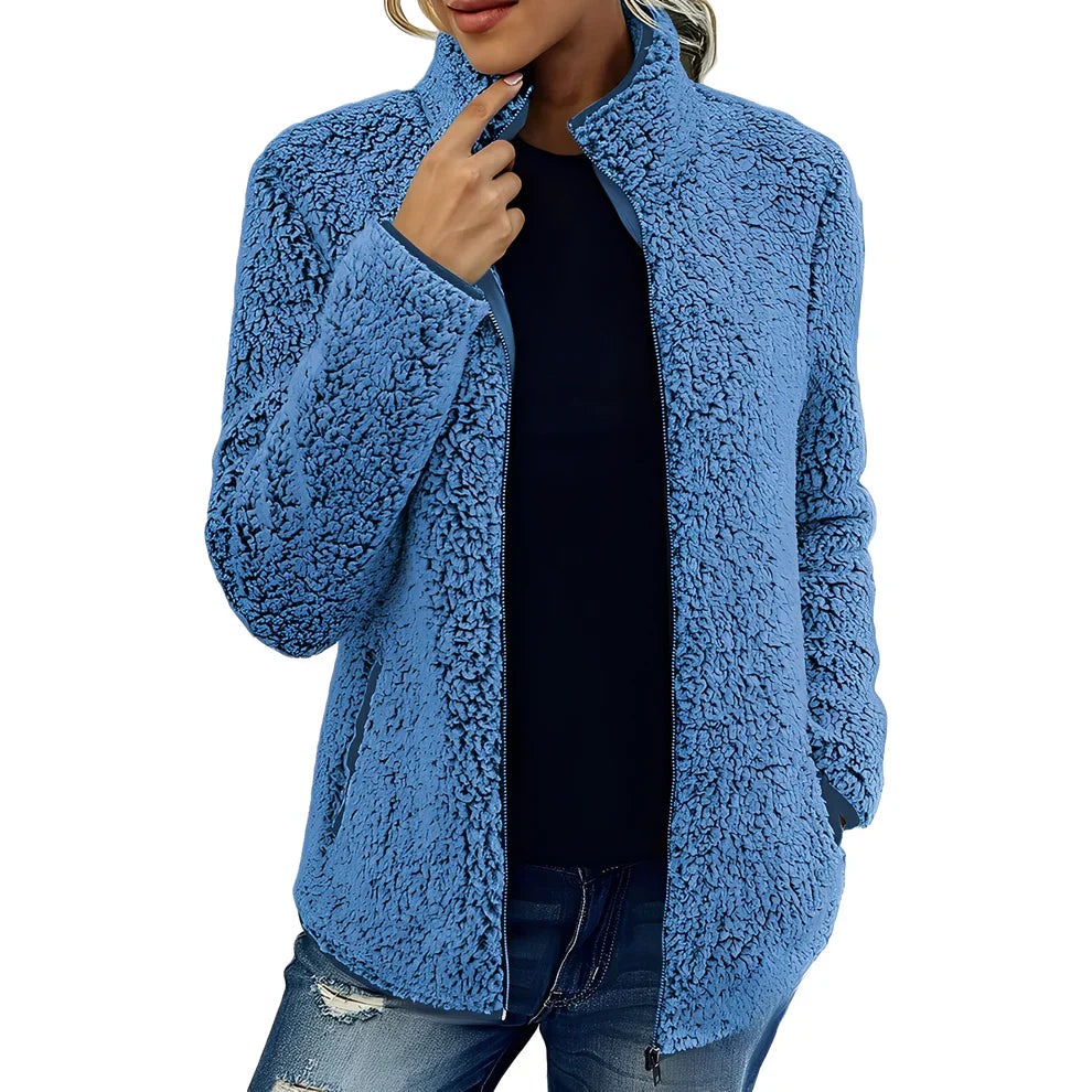 Warme Fleecejacke Damen Softshell