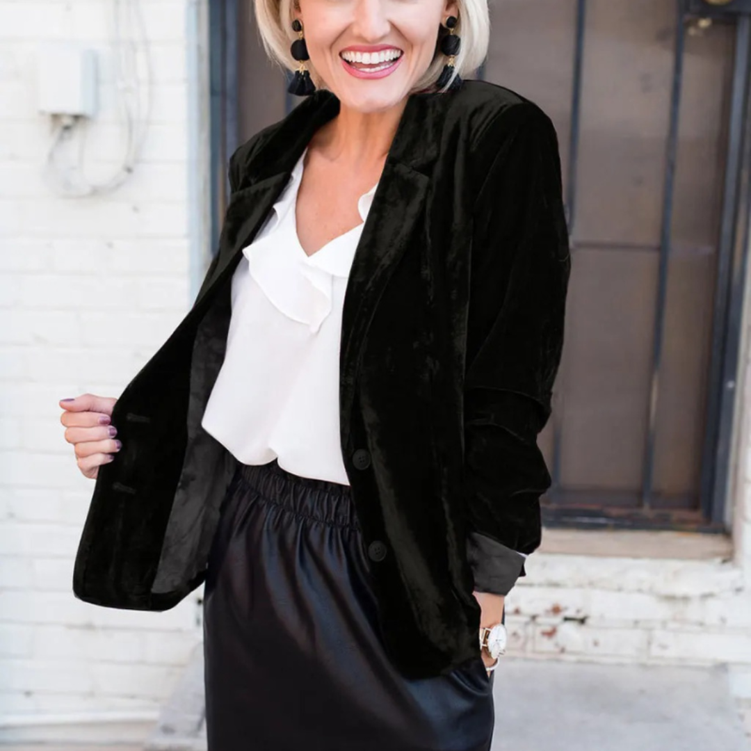 Damen Blazer Büro Chic Vielseitig