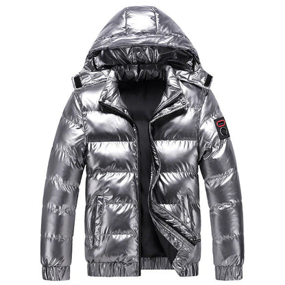 Herren Outdoorjacke Wetterfest Isoliert - IdealeKleiden