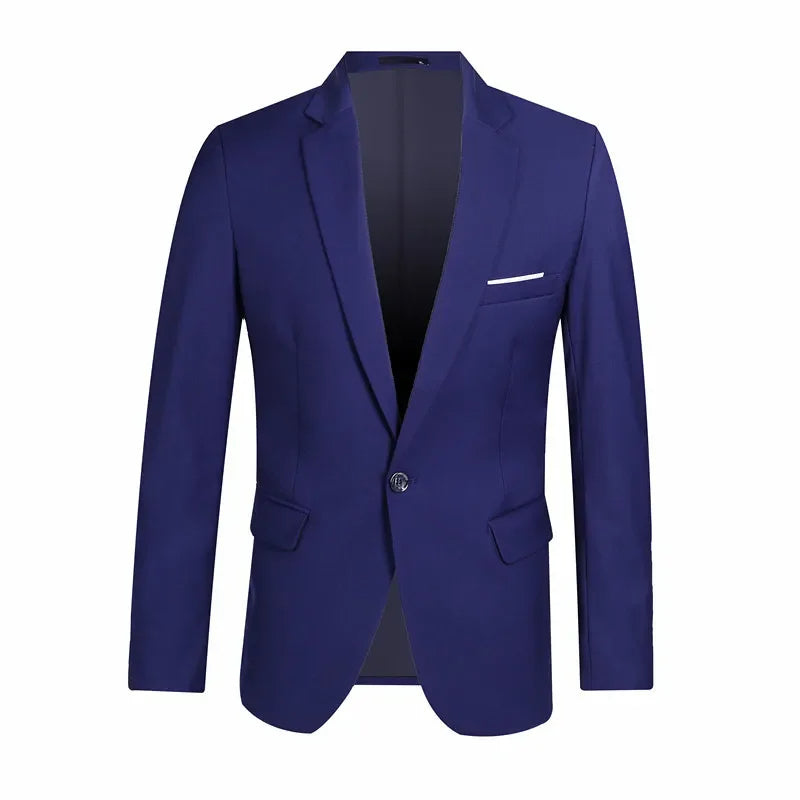 Moderne Herrenblazer Slim Fit Design