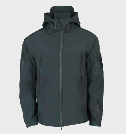 Wasserdichte Herren Winterjacke Schwarz