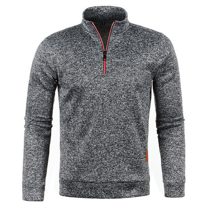 Weicher Strickpullover Damen Pullover mit Polo Kragen