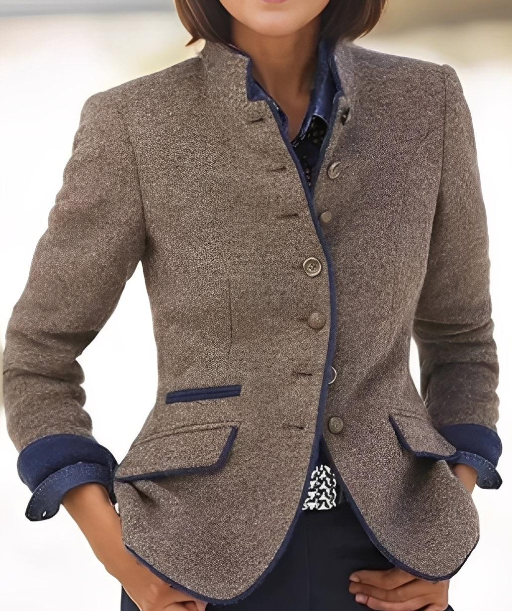 Praktische Damenjacke Mit Taschen Für Den Alltag - IdealeKleiden