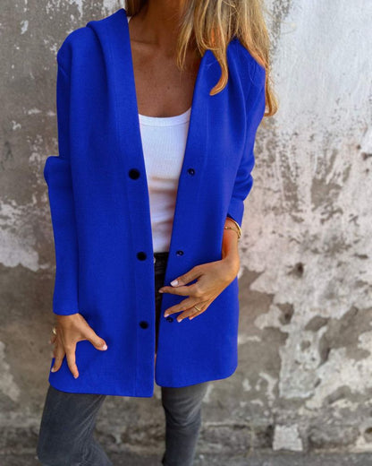 Bequeme Hoodiejacke Damen Casual