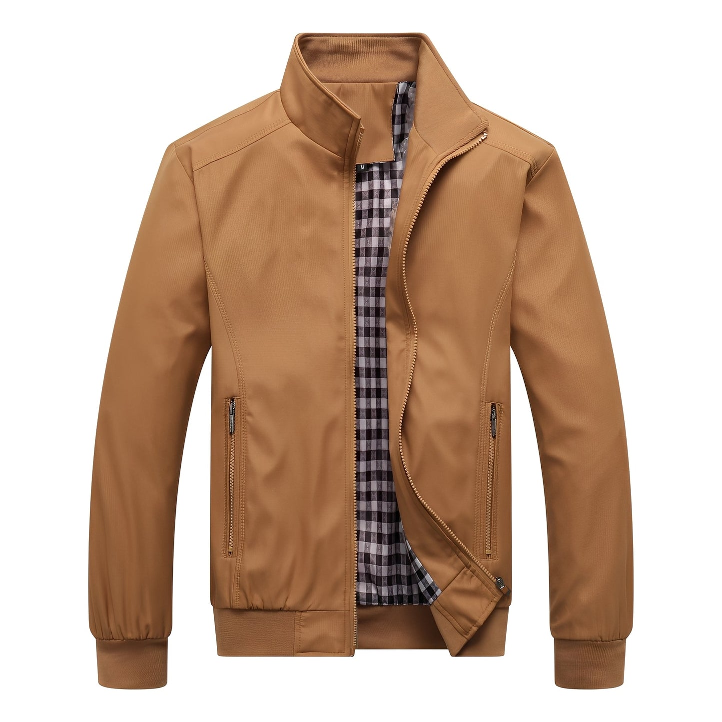 Herren Jacke Elegant Winddicht - IdealeKleiden
