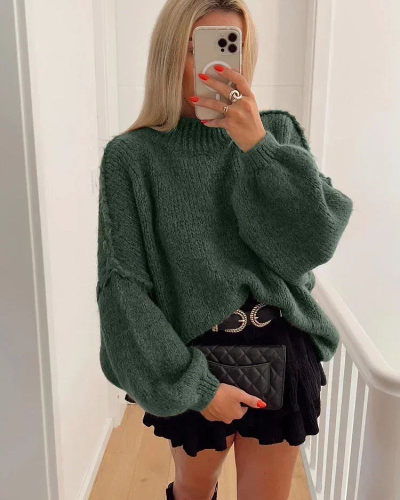 Bequemer Pullover Modern Stil