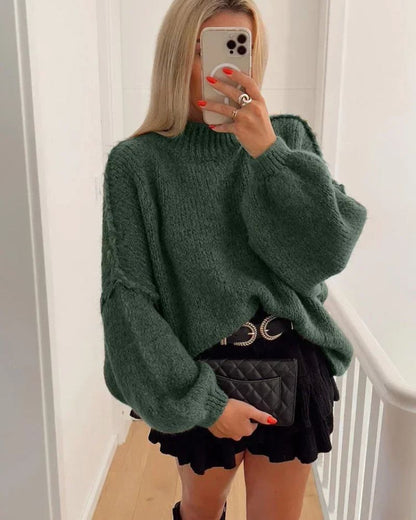 Bequemer Pullover Modern Stil