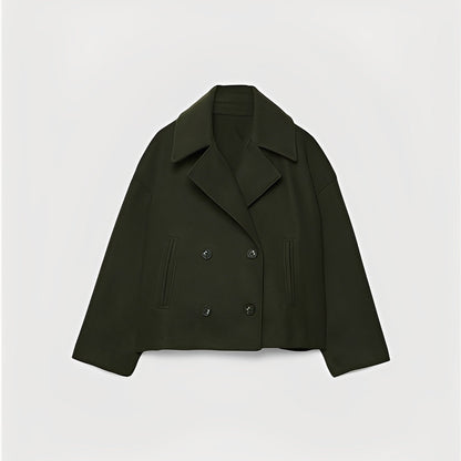 Bequeme Kurzjacke Damen Freizeit Style