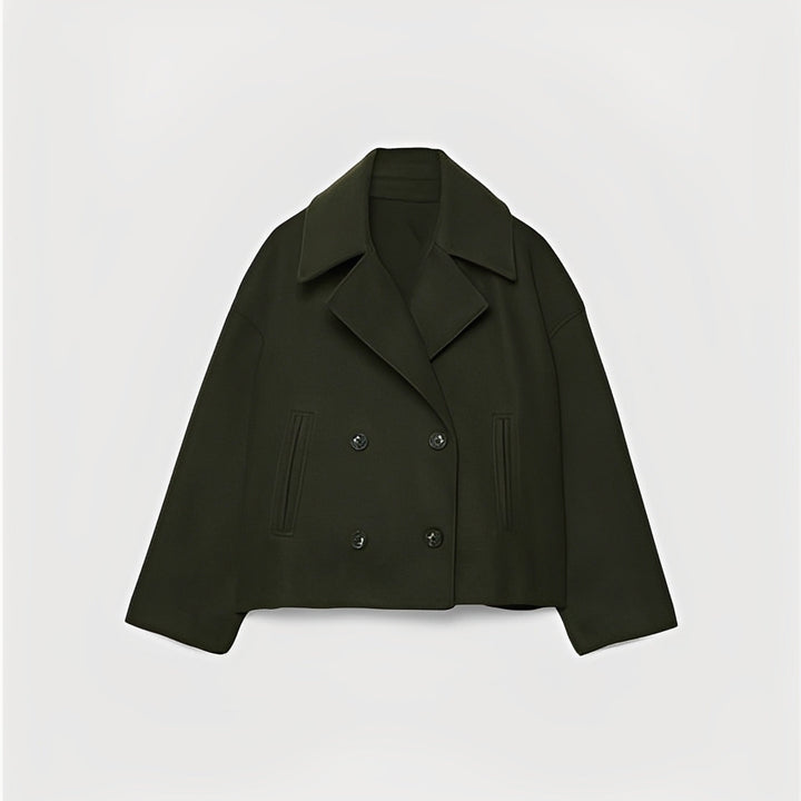 Bequeme Kurzjacke Damen Freizeit Style