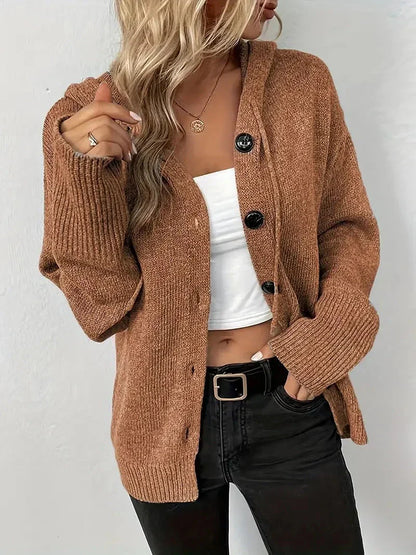 Damen Kapuzenpulli Modern Warm