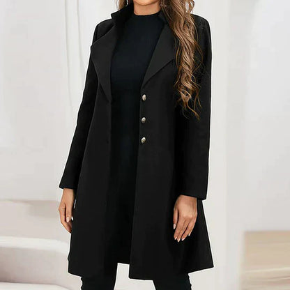 Eleganter Wollmantel Italienisch Winter - IdealeKleiden