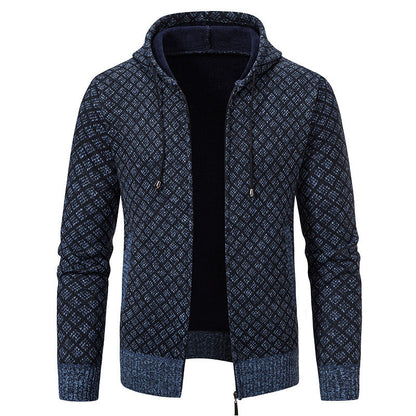 Stylish Herrenjacke Kapuze Slim Fit