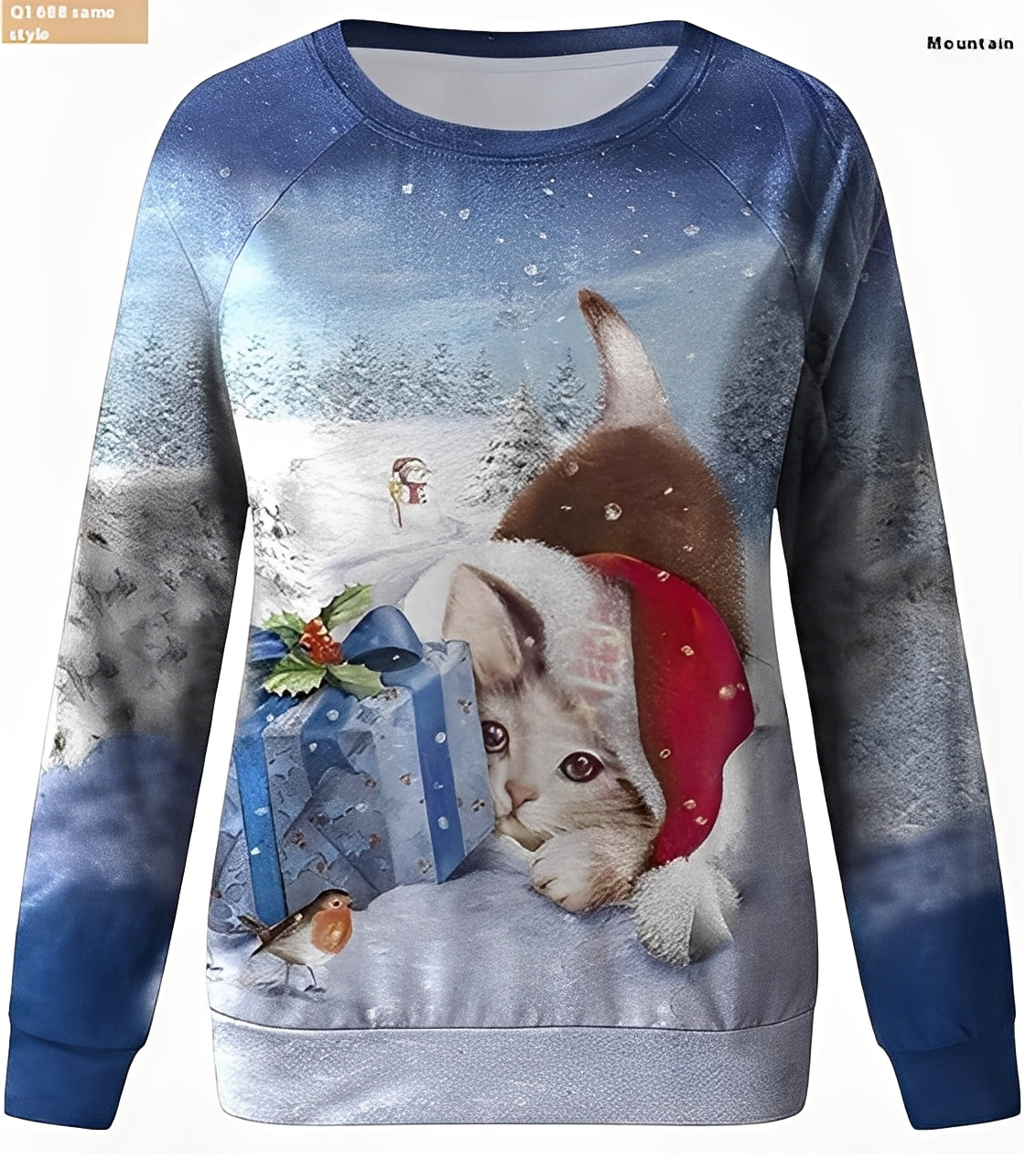 Weihnachtspulli Damen Festive Style