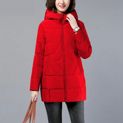 Elegante Damenjacke Herbst Winter Gesteppt