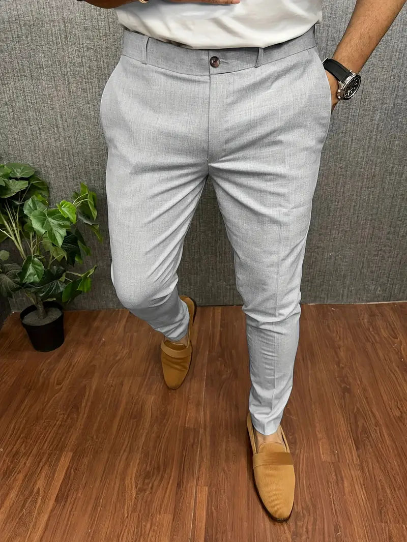Herren Anzughose Halbformell Elegant