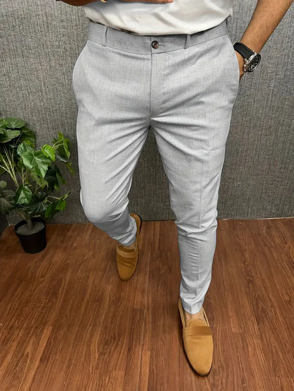 Herren Anzughose Halbformell Elegant