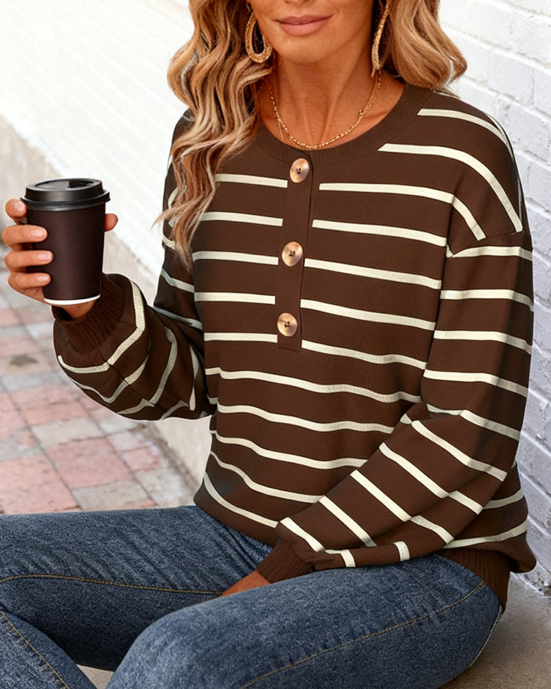 Bequemes Sweatshirt Lockere Passform - IdealeKleiden
