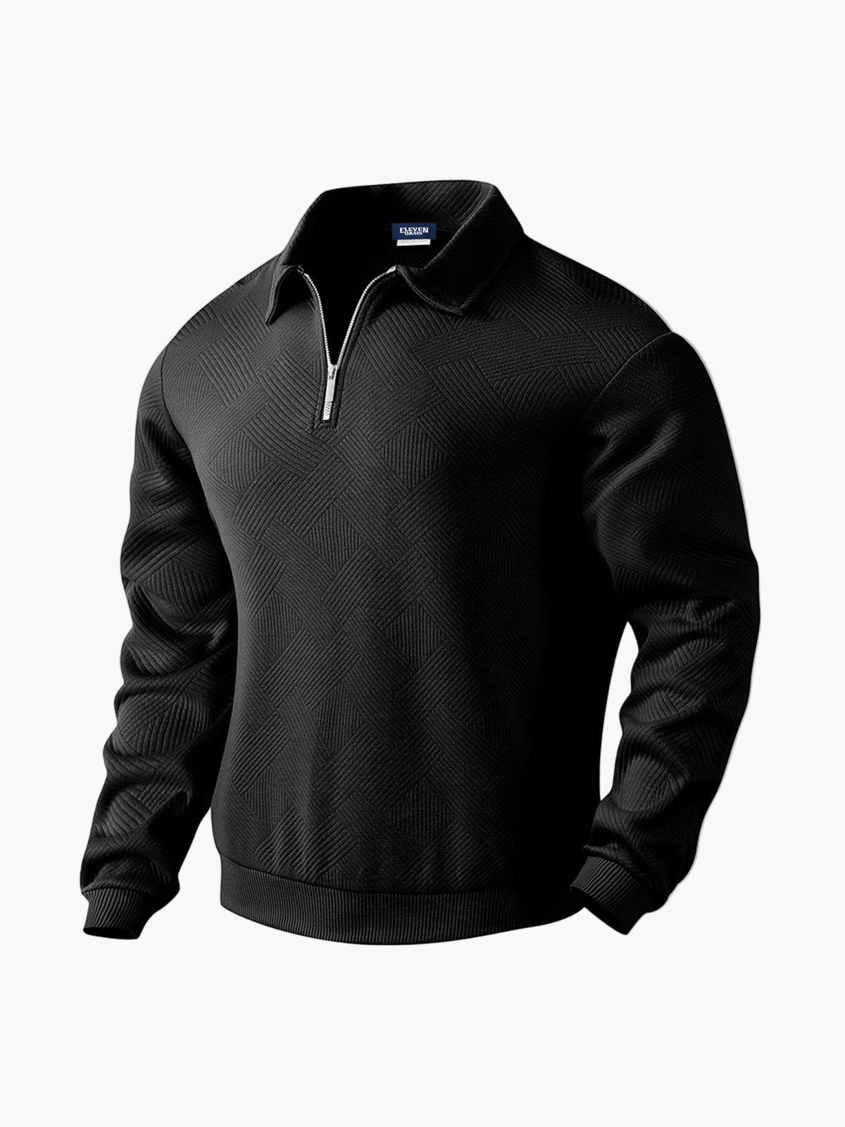 Stylisher Halbzip-Pullover für Männer
