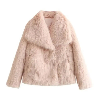 Stylische Damenwinterjacke Wärme