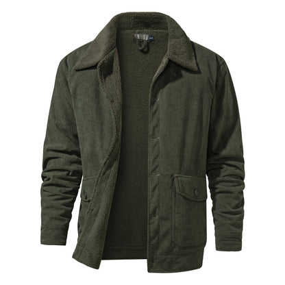 Herren Jacke Warm Isoliert Komfortabel