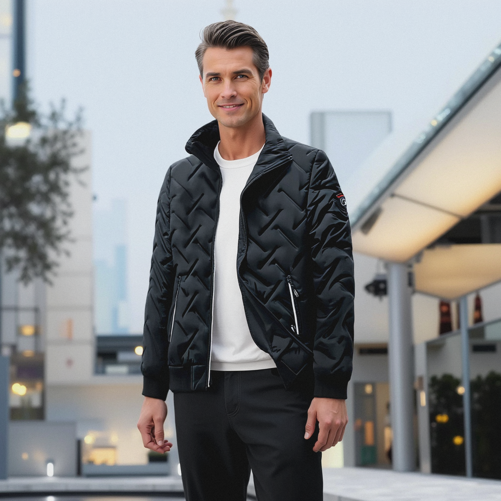 Herren Winterjacke Übergangsjacke Praktisch - IdealeKleiden