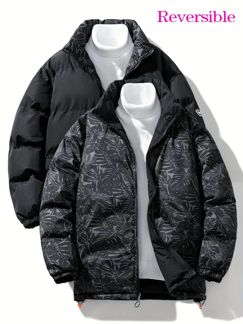 Modische Herrenjacke Lässig Reversibel
