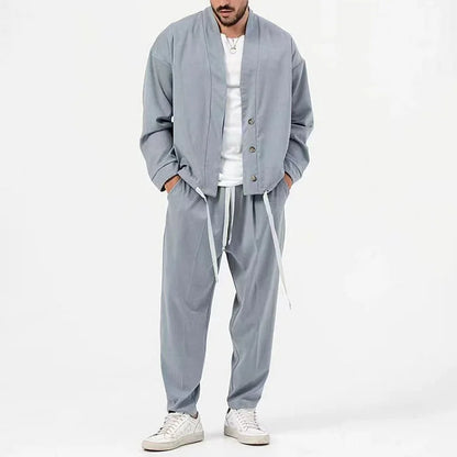 Herren Anzug Set Blazer Hose Elegant