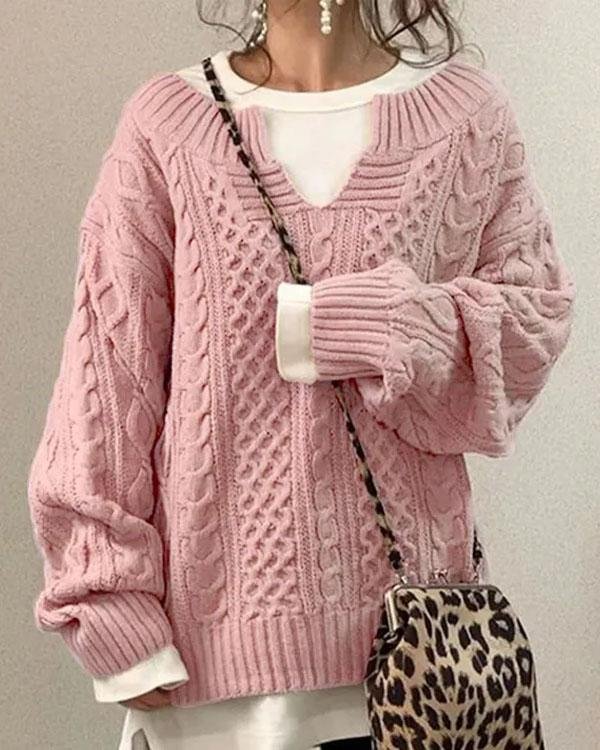Soft Pullover Kuschelwarm Elegant