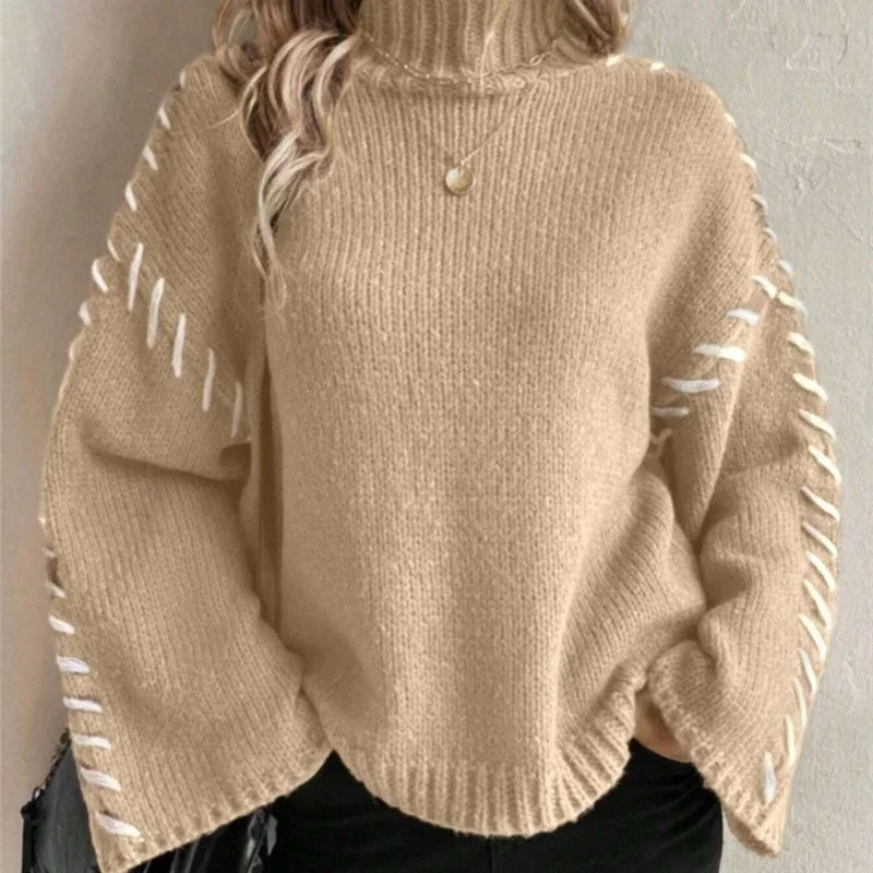 Weiche Strickpullover Damen Elegant Comfort