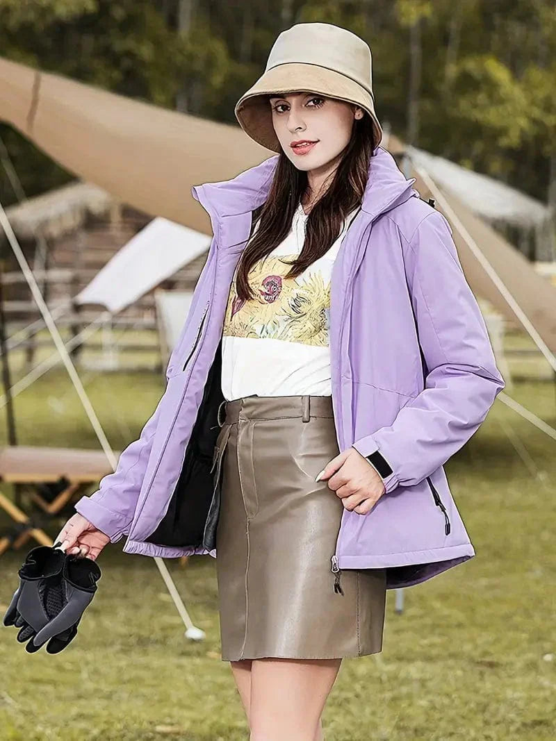Stylische Pufferjacke Damen Winter Chic